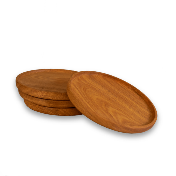 Plato madera redondo - Image 2