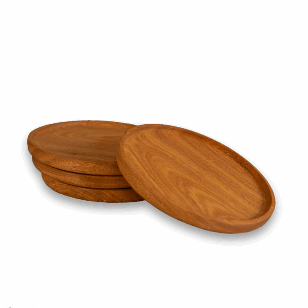 Plato madera redondo - Image 2