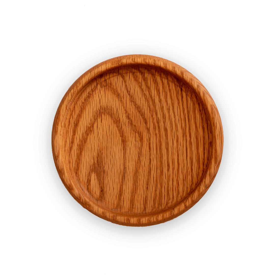 Tazón de madera vista superior perfil Gola